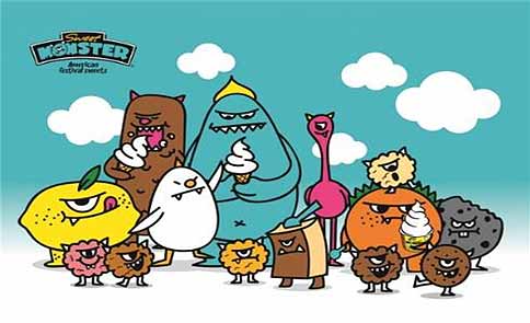 캐릭터 라이선싱 페어전시장 주요 구성안 스위트몬스터FB