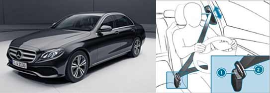 메르세데스벤츠코리아주 E 300 앞 좌석안전띠 버클