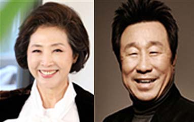 2020 대중문화예술상 문화훈장 수훈자 좌   고두심   우 임하룡