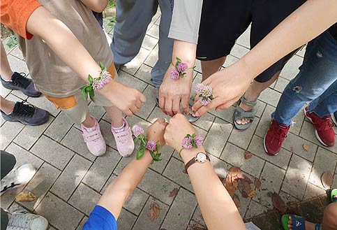 서울숲 숲해설 프로그램 활동사진  코로나19 발생 전에 촬영하였습니다