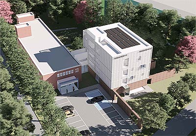 시립발달장애인복지관 별관 조감도