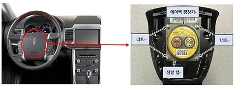 퓨전 결함장치운전석 에어백