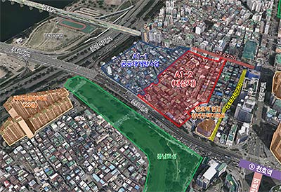 천호 A12구역 재개발 신속통합기획  대상지