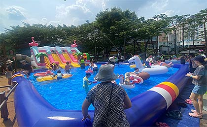 행사사진더위뿌셔 물총대첩