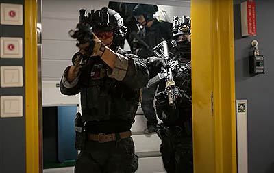 특공대 인질 구출 대테러 훈련 