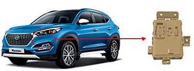  투싼 결함장치방향지시등 제어장치 소프트웨어