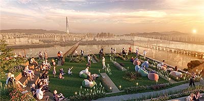 타워 전망대조감도