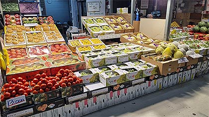 판매중인 농산물