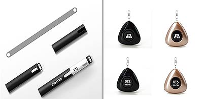 안심물품휴대용 비상벨 안심 경보기 예시