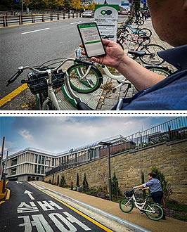 예시 반납알림 확인 및 현장탐방