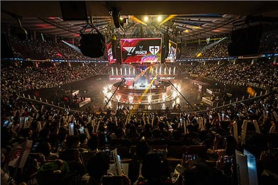 잠실실내체육관에서 진행된  리그 오브 레전드 한국 스프링 결승전 2023489