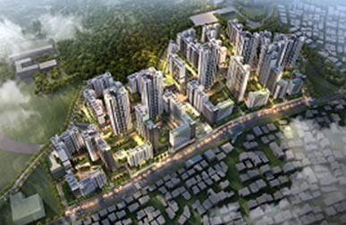 장위14 재정비촉진구역 조감도