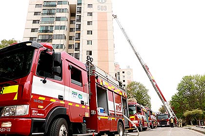 아파트 화재