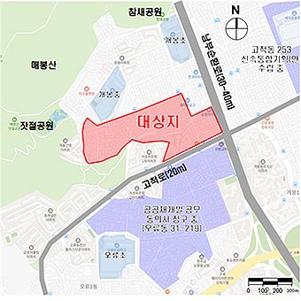 24년 제1차 재개발 후보지 선정구역 현황 구로구 개봉동 49일대