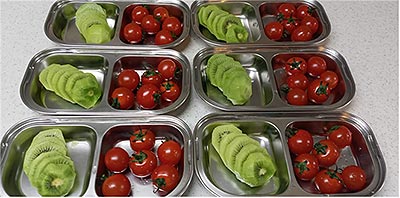 얘들아 과일 먹자 사업관련 사진