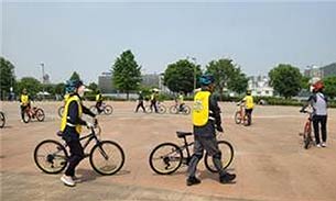 성인 대상 자전거 안전교육 