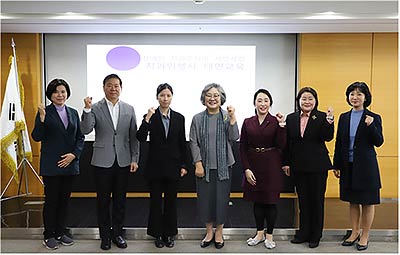 장애인 치과 주치의 치과위생사 교육 사진