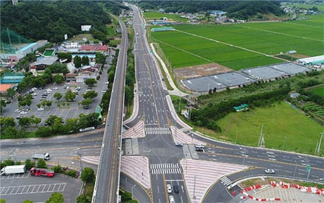 충남 서천군 마서면 송내리  충남 서천군 화양면 옥포리송내교차로동서천IC 81km 확장