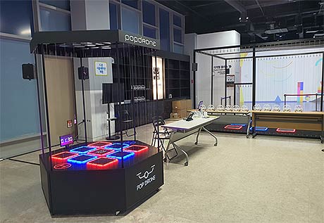 창의나래관 1층 신규 전시품 전체 모습