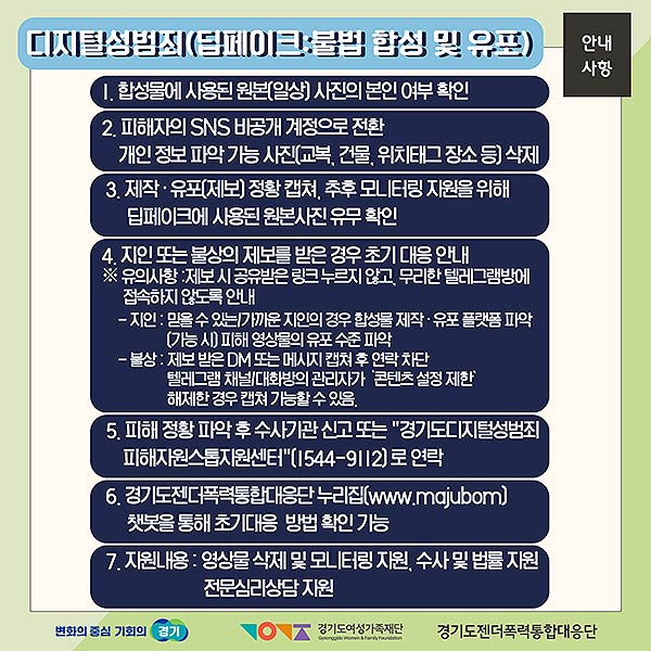 딥페이크 대처요령