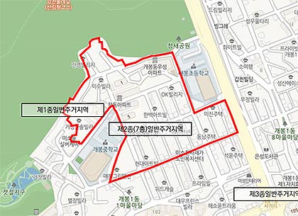 구로구 개봉동 20 일원 면적약 60000