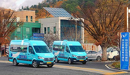 현대자동차 보령시에서 셔클 플랫폼 기반 공공교통 서비스 불러보령 개시