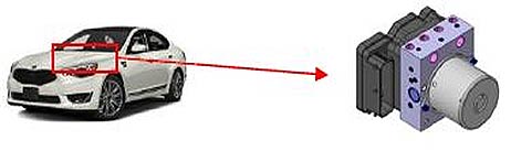 자동차K7 결함장치전자제어유압장치HECU