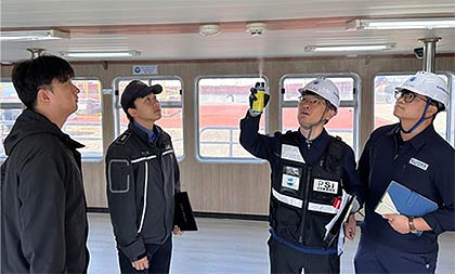 화재탐지기 작동 테스트