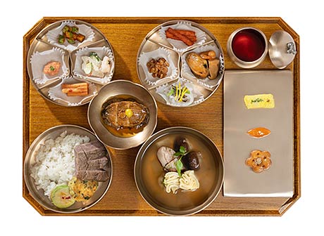 궁중음식체험도슭수라상 구성안