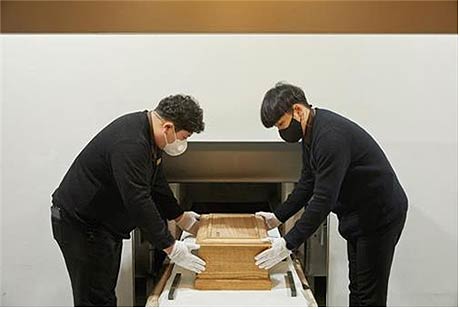 21그램 반려동물 장례 모습