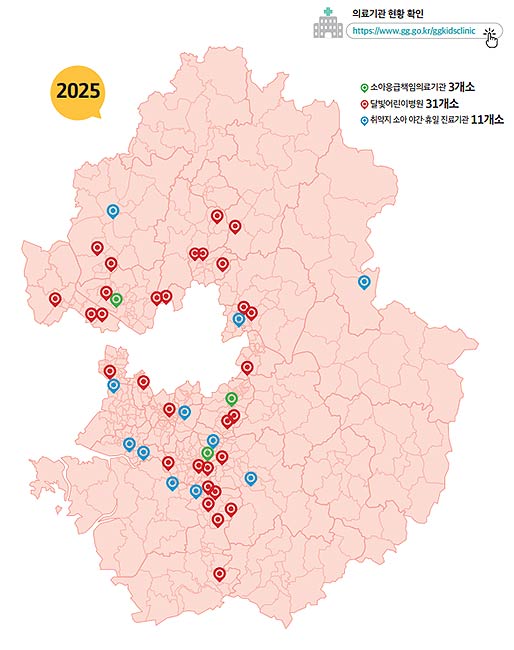 경기도 소아 응급 및 야간휴일 진료기관 현황