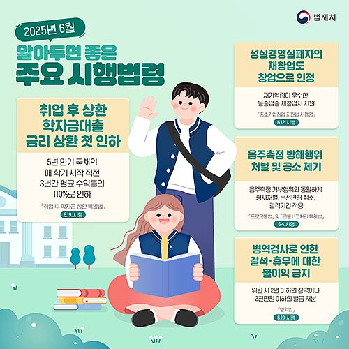 법제처 6월 시행법령 카드뉴스