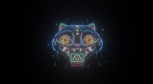 2025년 하반기 한강 불빛 공연 시안주제  케이팝 데몬 헌터스