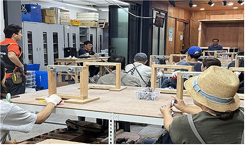 마을매니저 대상 집수리 아카데미 실습교육 사진