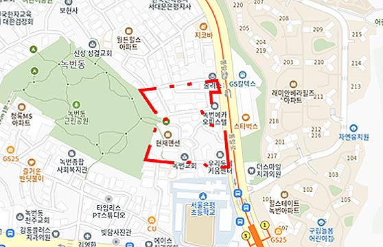 은평구 녹번동 3578 일대