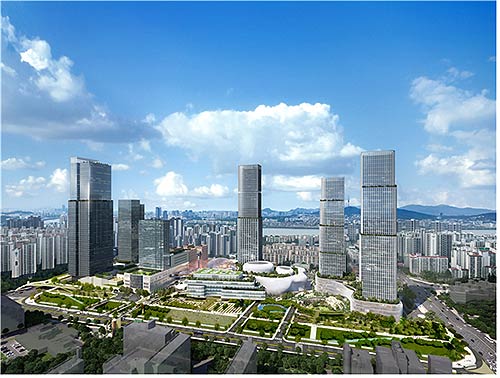 개발구상안 조 감 도