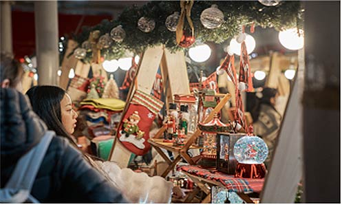 로맨틱 한강 크리스마스 마켓