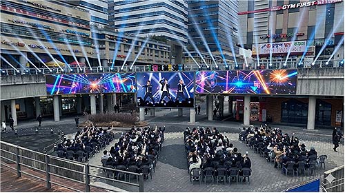 서울아레나 커넥티드 라이브 공연장문정 조성예시