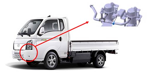 대상 자동차포터 일렉트릭 결함장치전동식 진공펌프