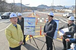 광주 서구, 매월∼효천 도로 전면 개통 기사 이미지