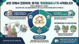 지금 사는 곳에서 누리는 통합돌봄, 경기도가 '통합돌봄도시'로 앞장서 실현 기사 이미지