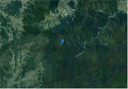 통합기준점 U운봉51 지리산 일원