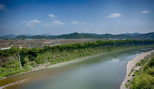 4월 11코스 임진적벽 주상절리