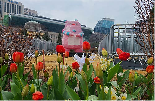 서울광장 해치 라이트 가든