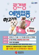 광주시 ″봄철 광견병 예방접종 하고가개‶ 기사 이미지