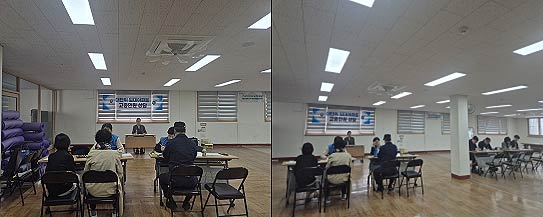 청주지역 임대주택 순회방문 상담 현장