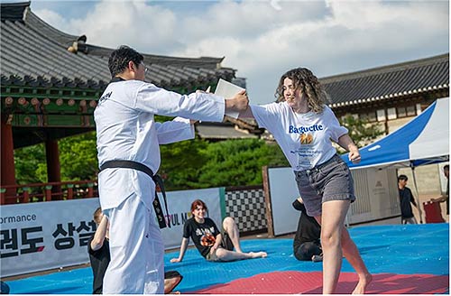  2025년 외국인 태권도 체험 프로그램