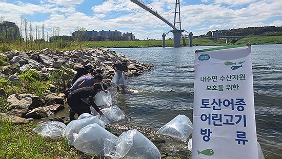 토산어종 방류