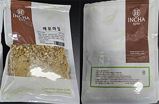 회수 대상 제품 정보